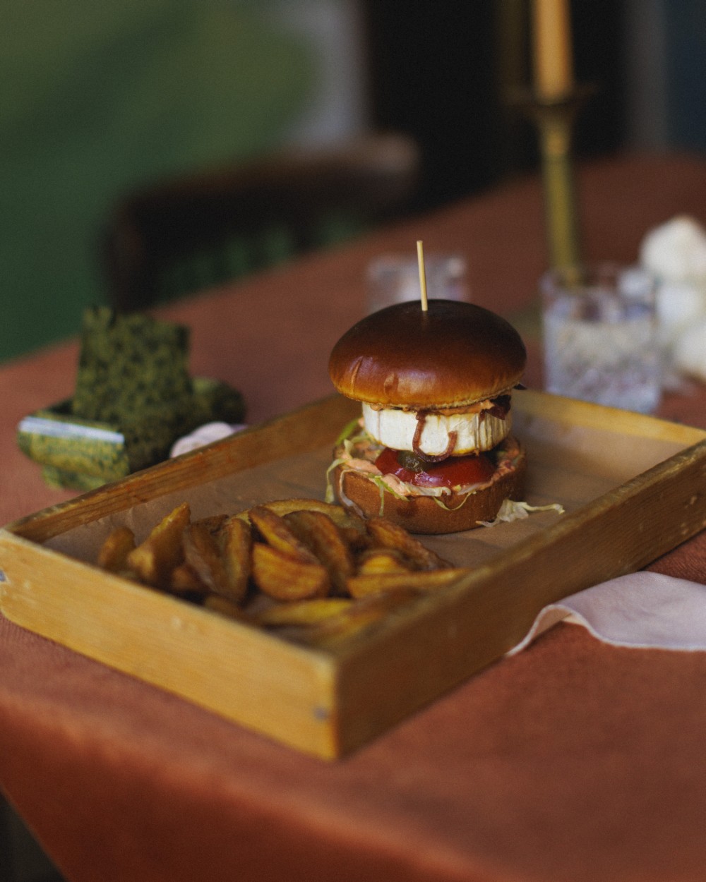 G.O.A.T. burger